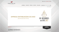 Desktop Screenshot of portfoliovinhos.pt
